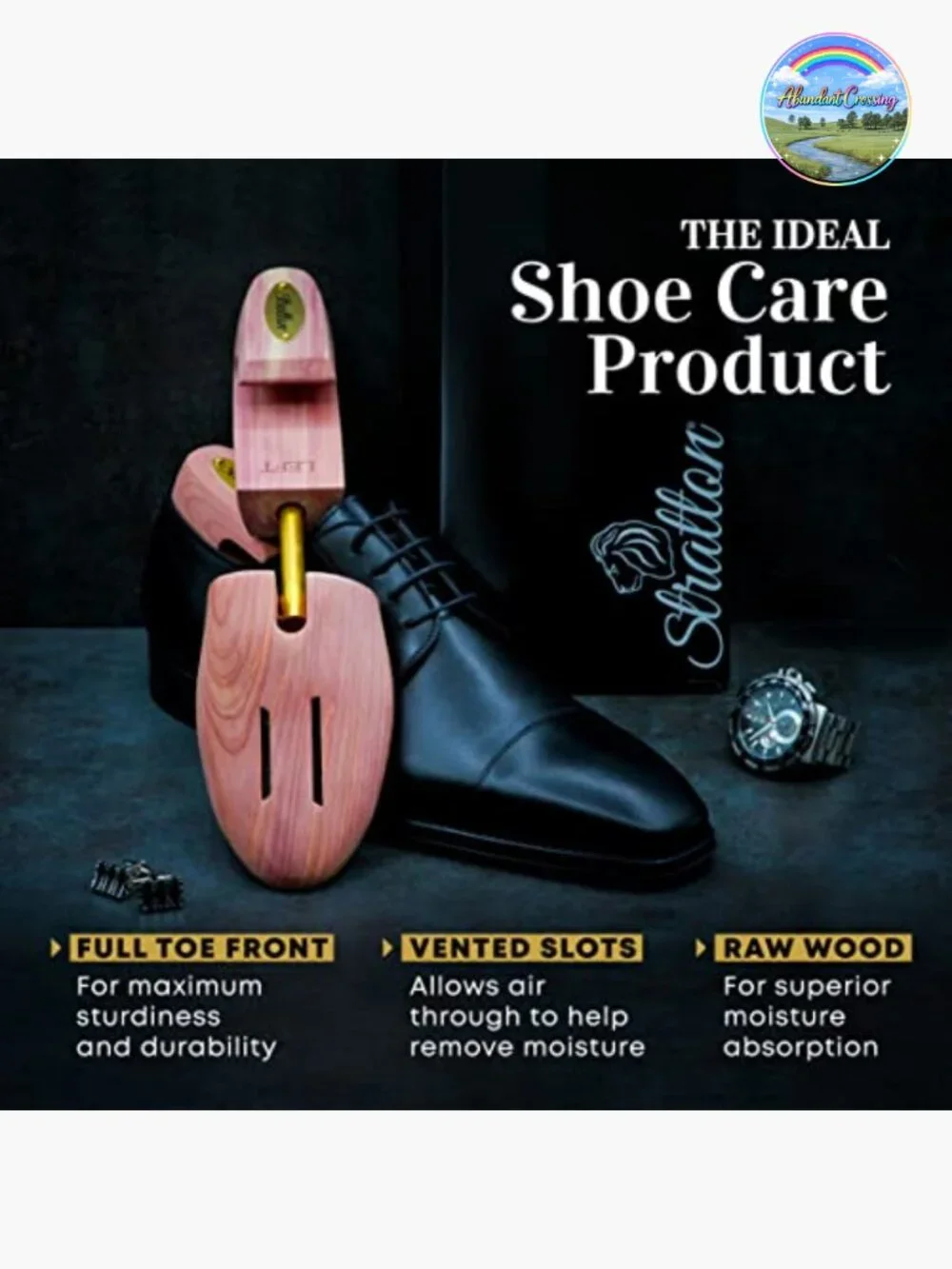Premium Cedar Shoe Tree for Men & Women Sneakers Boots - Handcrafted in USA